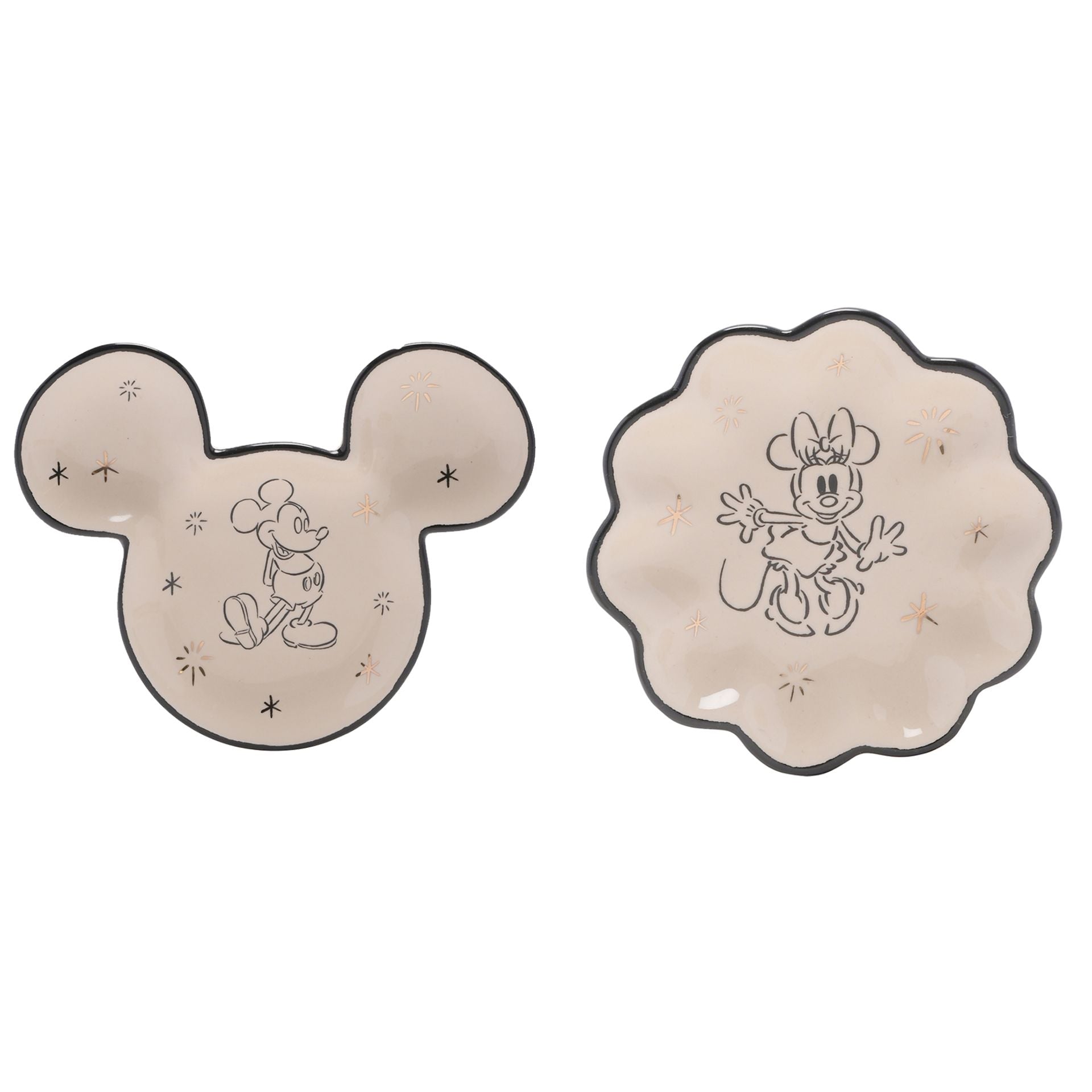 Disney Home Mickey and Minnie Bowls Trinket Dishes Started With The Mouse