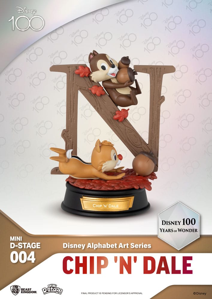 Disney 100 Years of Wonder Alphabet set Beast Kingdom
