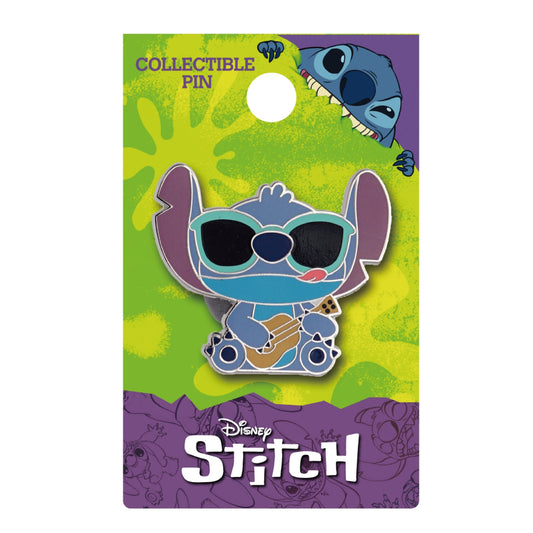 Disney Stitch with Guitar Pin