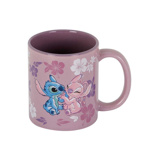 Disney Home Stitch & Angel ‘Lila’ Beker met Stitch en Angel in een prachtig lila ontwerp, ideaal voor koffie of thee.