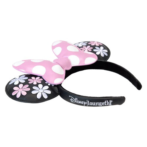 Loungefly Minnie ‘Floral Rock The Dots’ Ears (Pre Order)