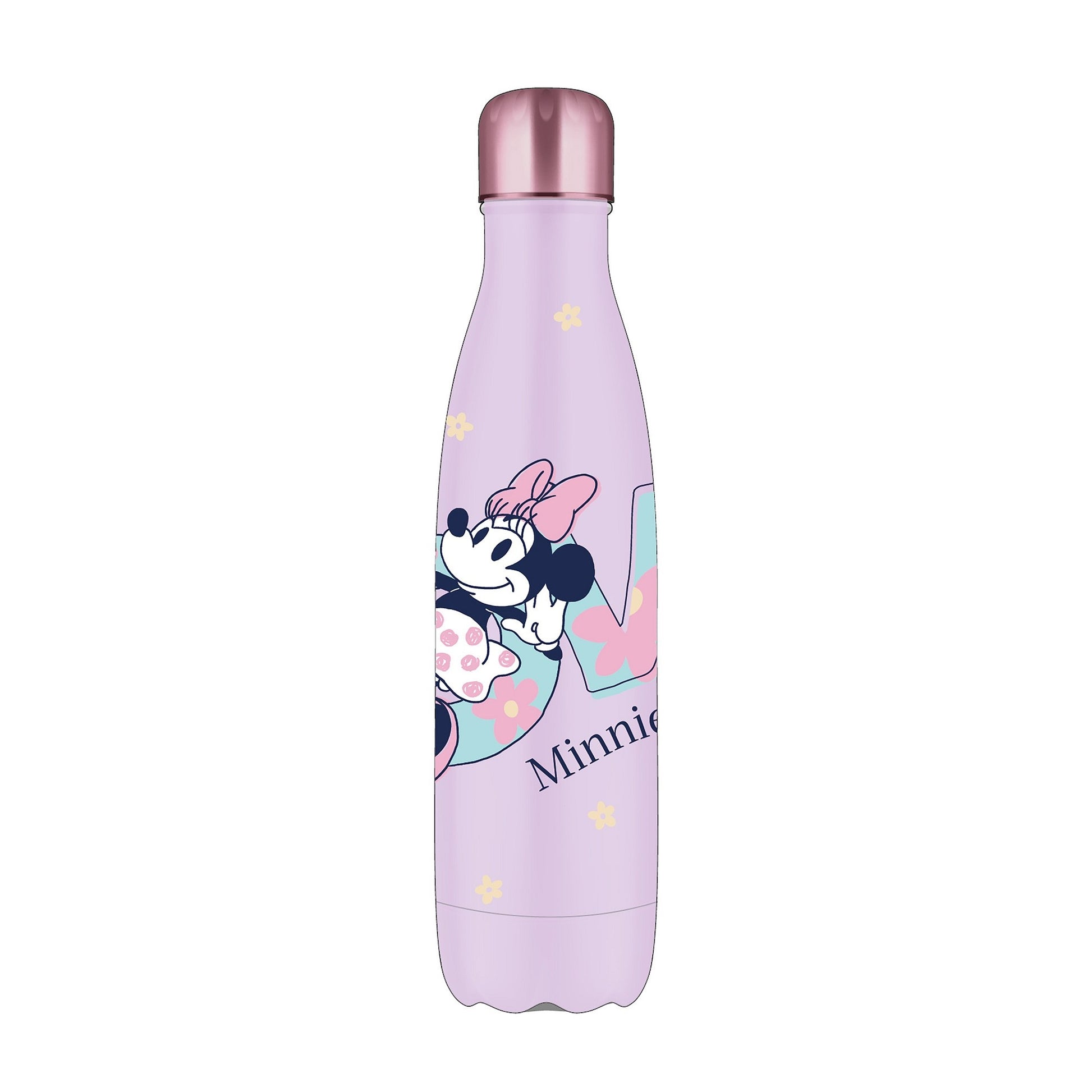 Minnie Mouse waterfles in lila kleur, met vrolijk ontwerp en praktische 700 ml capaciteit – ideaal voor lange avonturen.