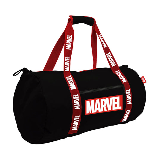 Ga voor superheldenstijl met onze Marvel Sporttas - jouw ultieme metgezel voor avonturen, waar je ook bent. Met het iconische Marvel-logo op de voorkant, is deze tas een eerbetoon aan de helden die je bewondert.