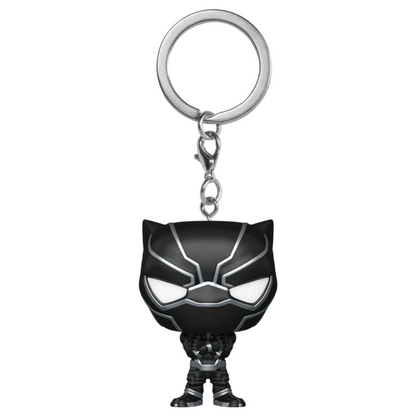 Met de Pop! Keychain Black Panther aan je sleutelbos heb je altijd een krachtige krijgsheer bij je, klaar voor elk avontuur in de Marvel-wereld.