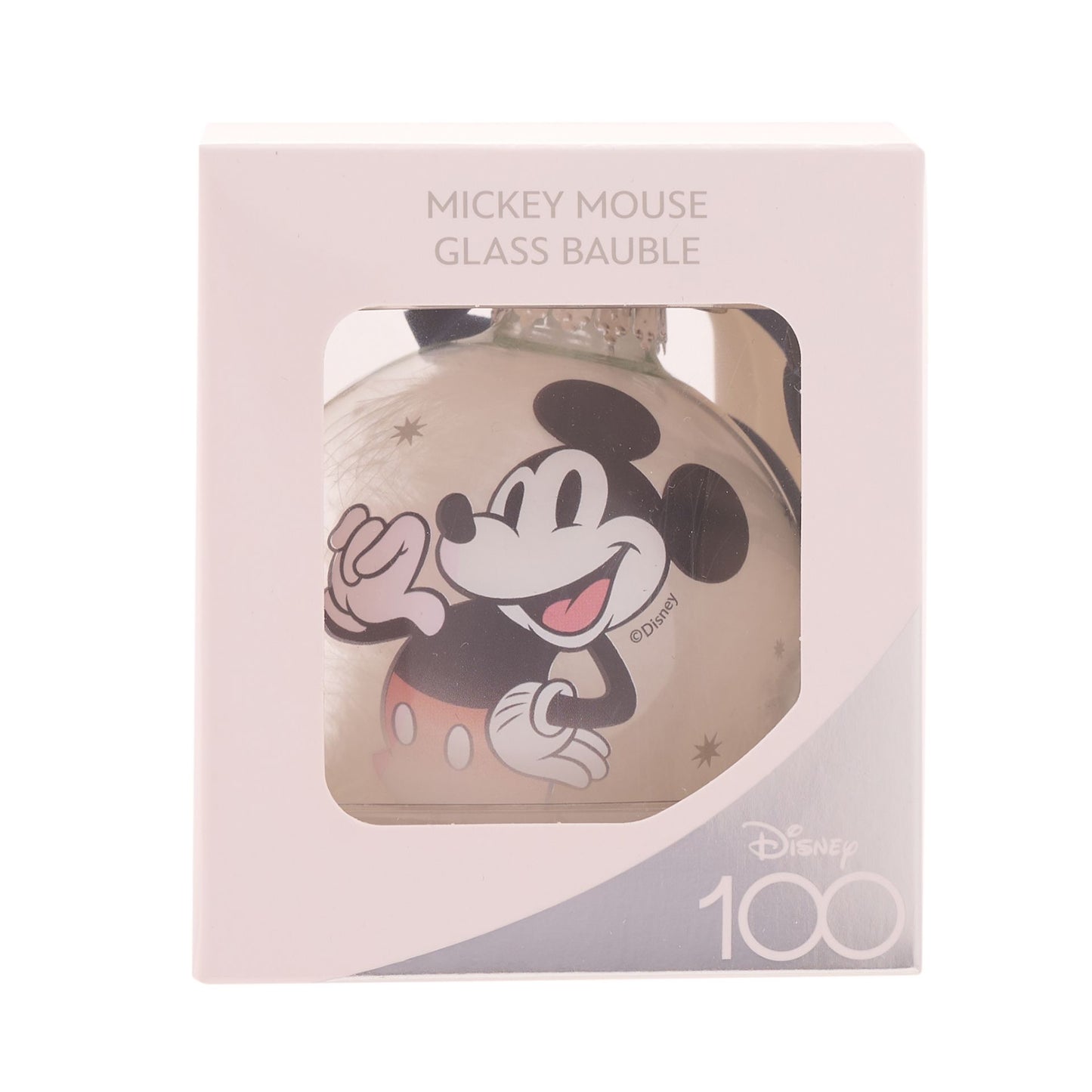 Disney 100 Mickey Mouse Christmas bauble