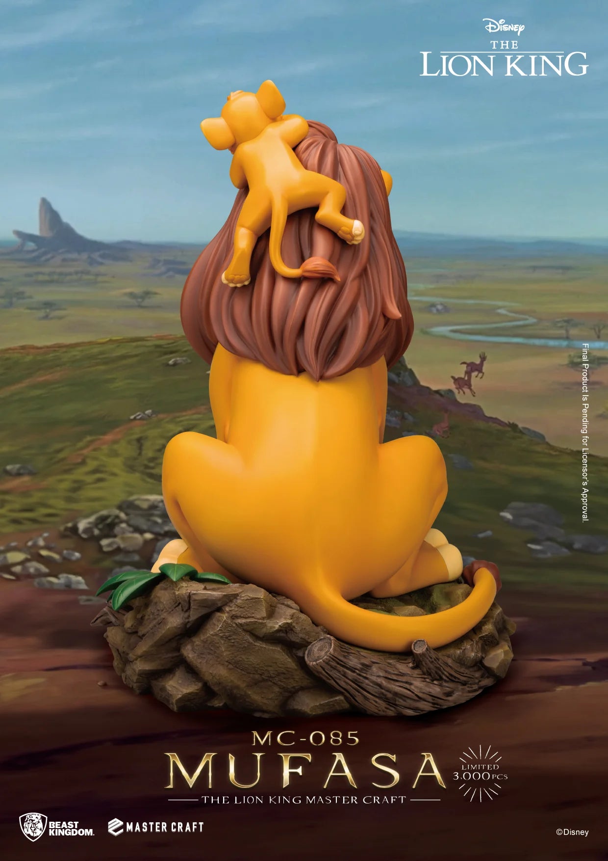 Master Craft Mufasa Statue (Pre Order)