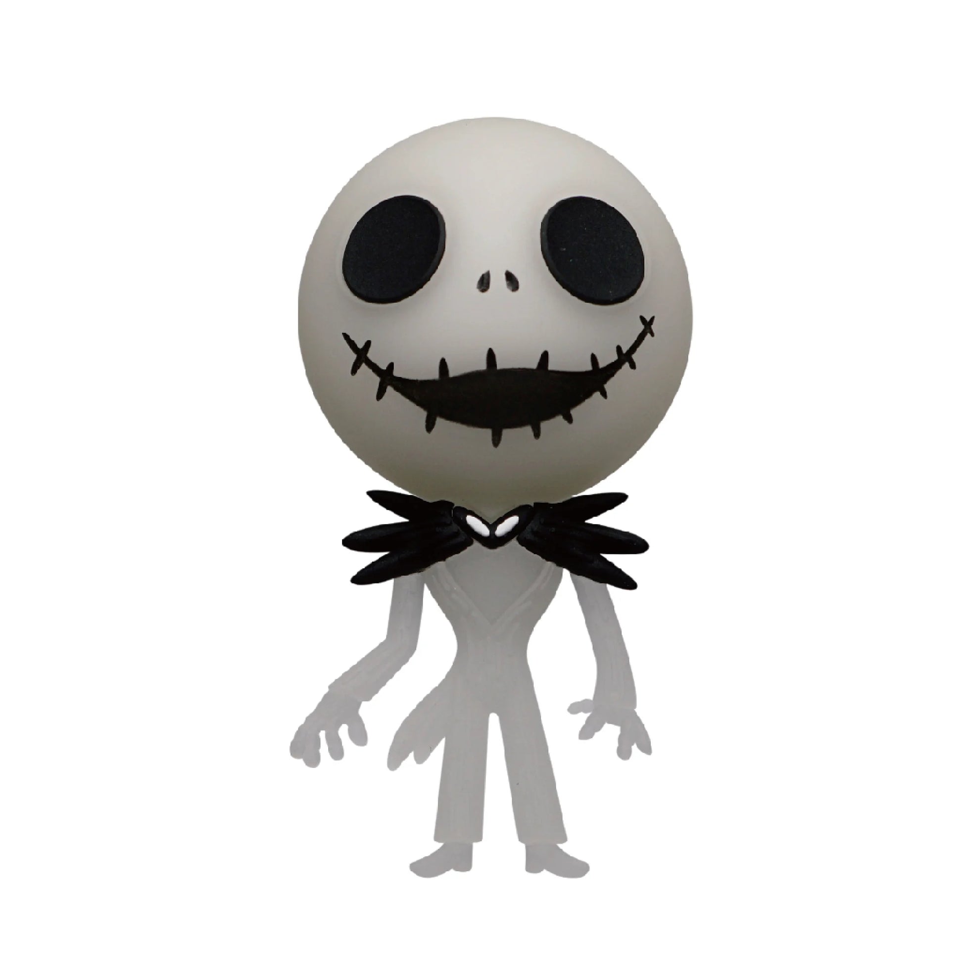 Voeg een vleugje Halloween Town toe aan je huis met de Jack Skellington 3D Foam Magneet – een gedetailleerd en levendig ontwerp van het iconische gezicht van Jack, perfect voor elke Disney-fan!