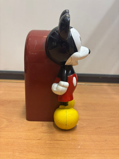 Vintage Mickey Mouse Jukebox Klok en Spaarpot