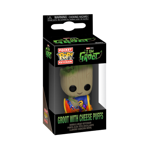 Funko Pop Groot With Cheese Puffs