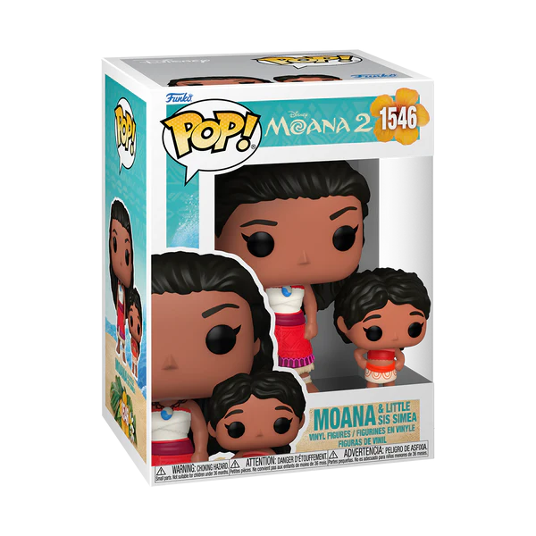 Funko PoP Moana 2 Moana und die kleine Schwester