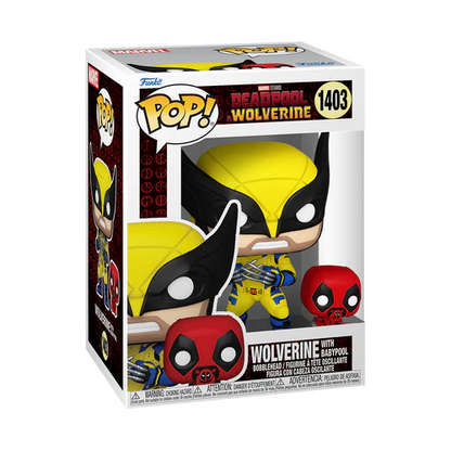 Funko PoP Wolverine with Babypool ‘1403’