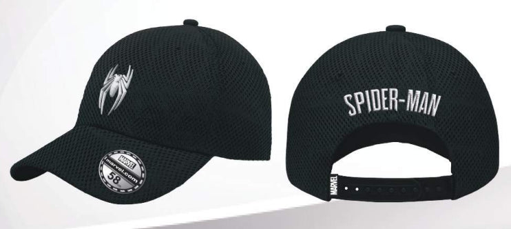 Spiderman Baseball Cap ‘White’ met iconisch logo, gemaakt van 100% katoen voor comfort en bescherming tegen de zon, ideaal voor fans van de beroemde superheld.