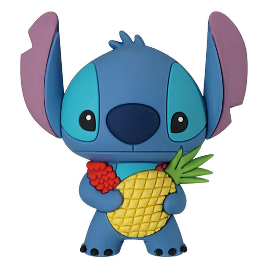 Disney stitch met Ananas 3D Foam Collectible Magneet