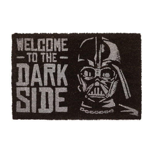 Star Wars Darth Vader Welcome to the Dark Side Deurmat bij de voordeur, perfect voor fans van de duistere kant van de Force.