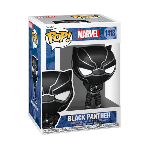 Ontdek de gloednieuwe versie van Black Panther, klaar om zijn plek in jouw Marvel-collectie te veroveren en de actie in je huis te brengen.