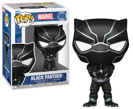 Vernieuw je Marvel-collectie met deze nieuwe look van Black Panther, geïnspireerd op zijn eerste Funko Pop!-verschijning, en voeg de koning van Wakanda toe aan je heldenrij.