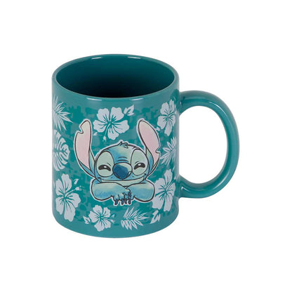 Disney Home Stitch ‘Azul’ Beker met een levendig blauw ontwerp en Stitch-illustratie, ideaal voor koffie of thee.