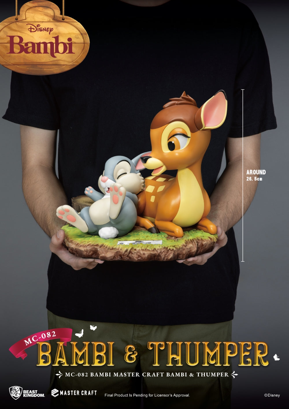 Master Craft Bambi & Stampertje Beeld (Pre Order)