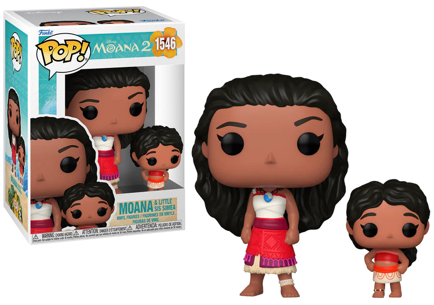 Funko PoP Moana 2 Moana und die kleine Schwester