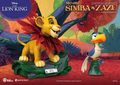 Beast Kingdom Simba & Zazu Beelden (Pre Order)