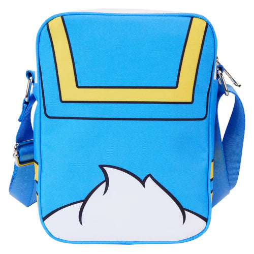 Ahoy! Navigate through your travels with ease using this Disney-approved passport bag adorned with Donald Duck's vibrant colors and nautical theme.