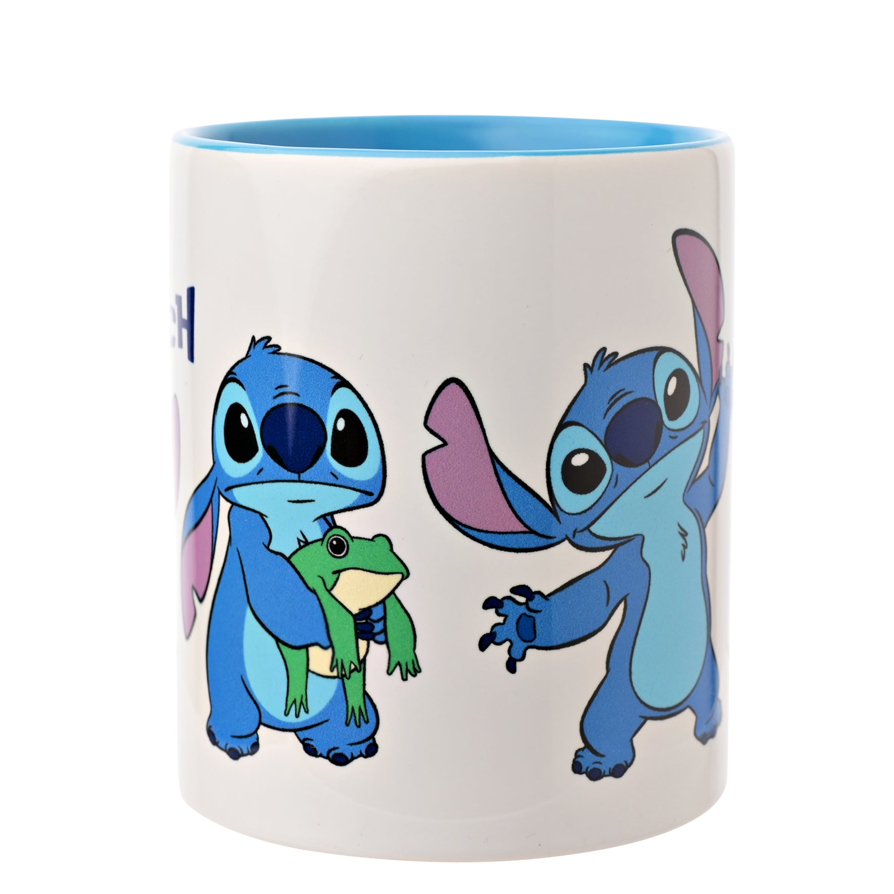 Prachtige Disney-mok met Stitch uit de Lilo & Stitch-films, 325 ml capaciteit, officieel gelicentieerd en verpakt in een gesloten doos.