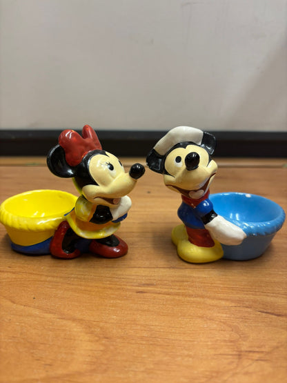 Mickey en Minnie eierdopjes