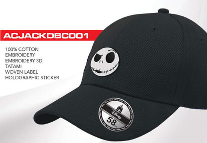 Voeg een mysterieuze Halloween Town-touch toe aan je outfit met de Jack Skellington Baseball Cap, perfect voor elke fan van Tim Burton’s klassieker.