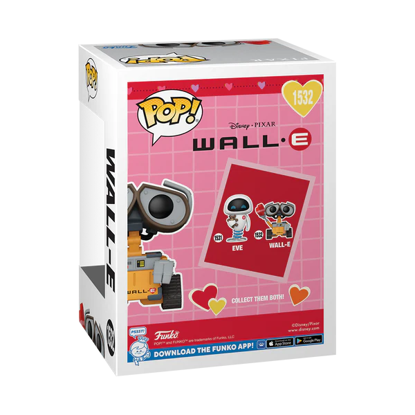 Funko Pop Wall-E Valentine Edition ‘1532’