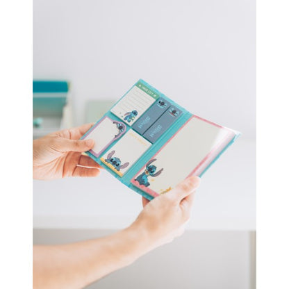 Disney Lilo & Stitch sticky notes set met speelse ontwerpen, perfect voor het vastleggen van belangrijke notities en herinneringen op verschillende formaten.