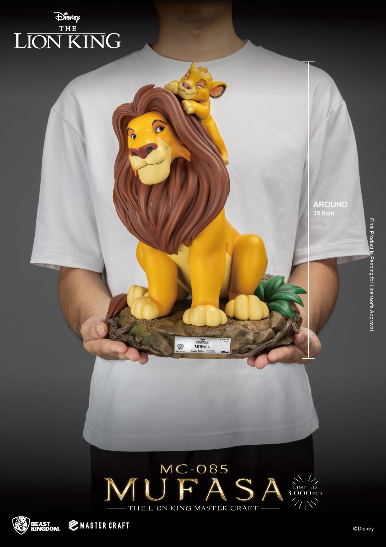 Master Craft Mufasa Statue (Pre Order)