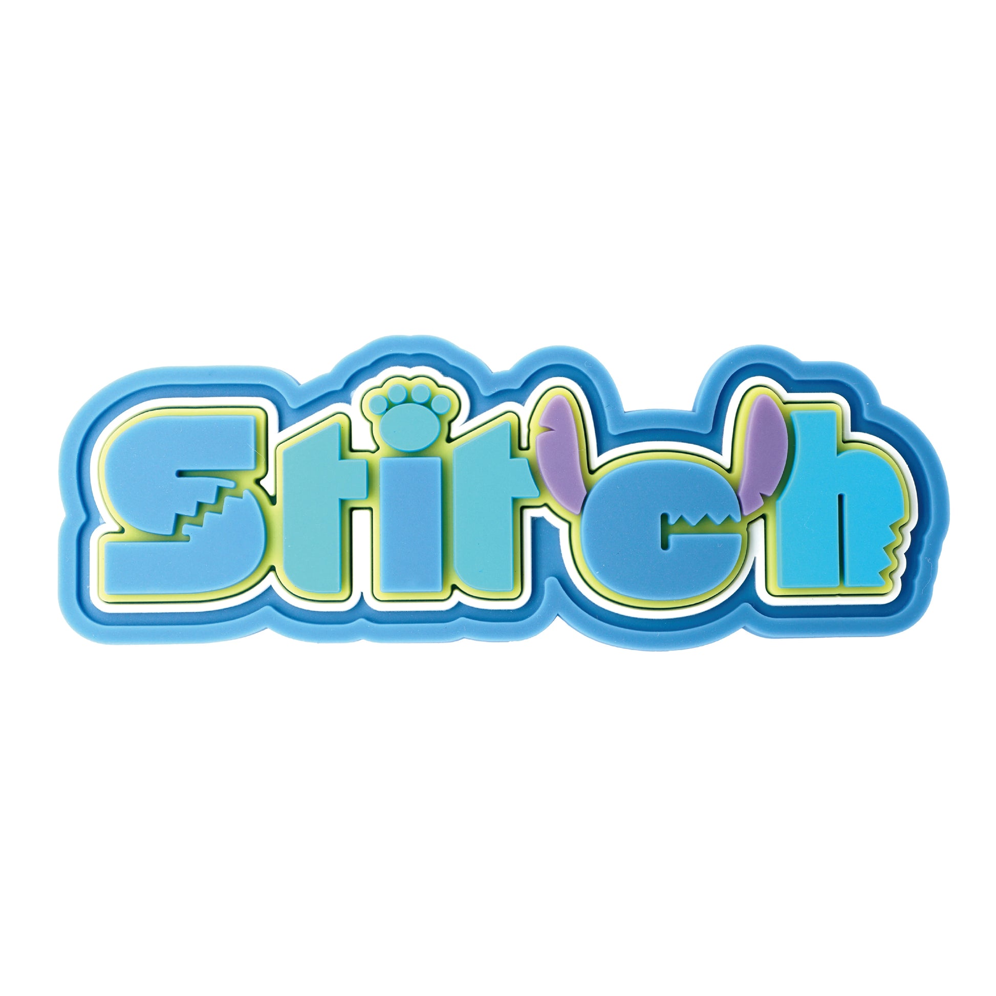 Stitch Logo 3D Foam Collectible Magneet – Gedetailleerd ontwerp van het iconische Stitch-logo, ideaal voor Disney-fans en perfect voor op metalen oppervlakken.