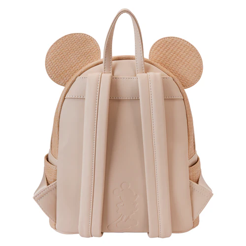 Loungefly Mickey Mouse Straw Mini Backpack