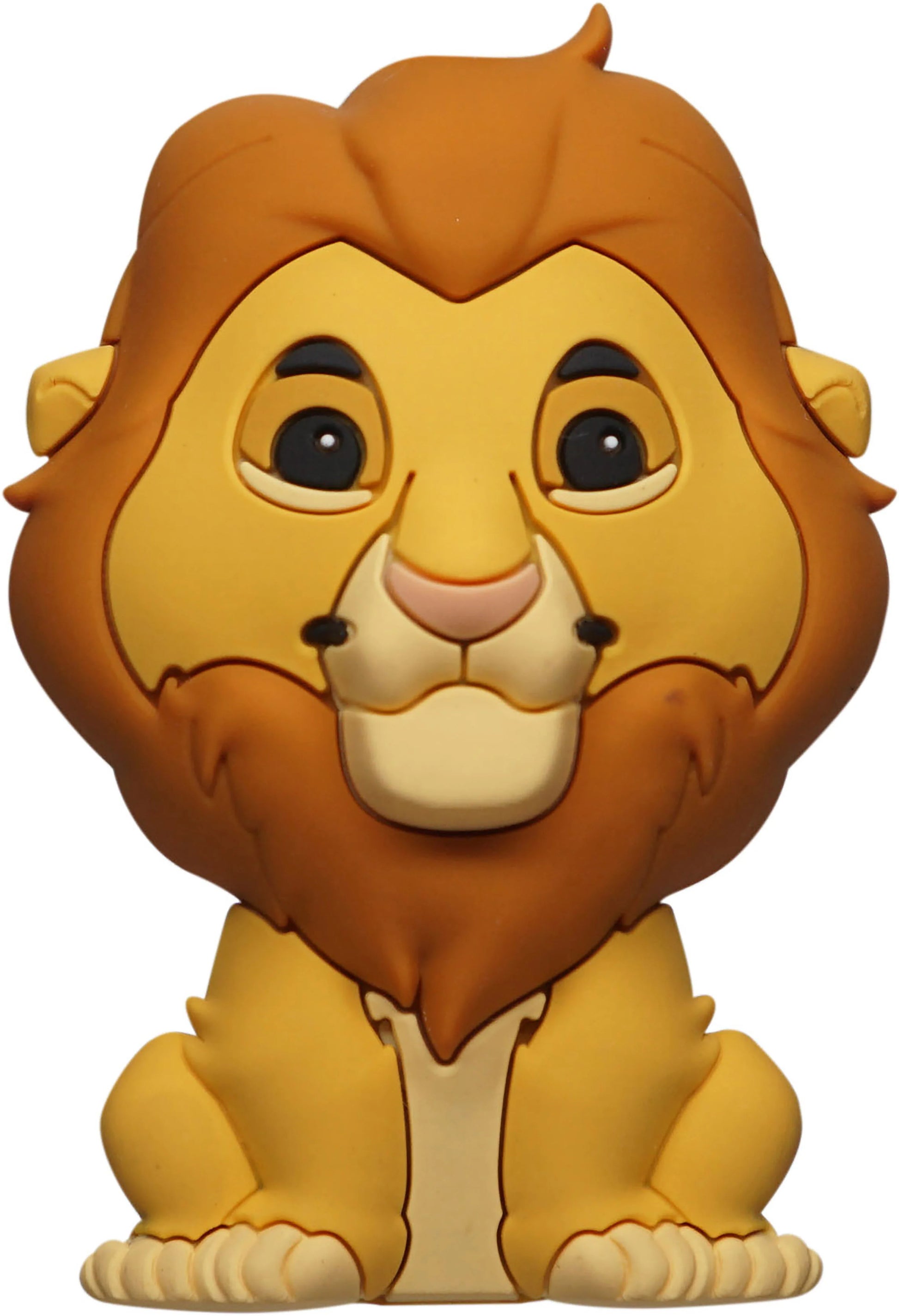 The Lion King Mufasa 3D Foam Collectible Magneet – gedetailleerd ontwerp van de majestueuze leeuwenkoning, een must-have voor Disney- en Lion King-fans.