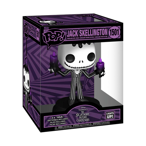 Funko Super Pop Nightmare before Christmas ‘Jack Lights Up’ (Pre Order)