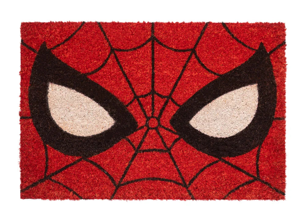 Spider-Man deurmat van kokosvezel met antislip PVC-onderkant, met een levendig ontwerp dat kracht en energie toevoegt aan je entree, ideaal voor fans van de iconische superheld.