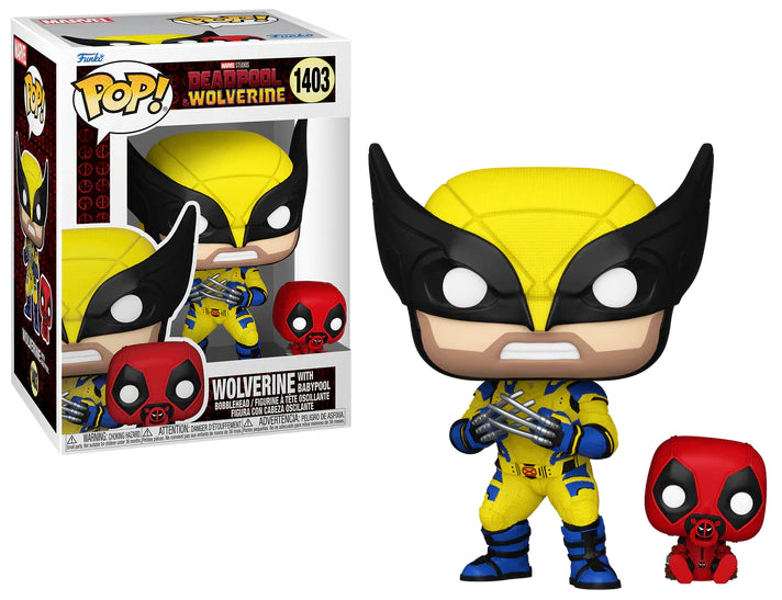 Funko PoP Wolverine with Babypool ‘1403’