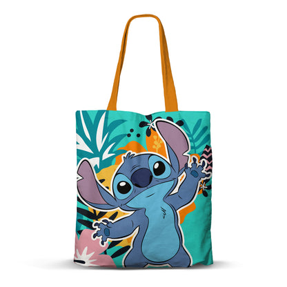 Disney Stitch Premium Tragetasche „Tropical“