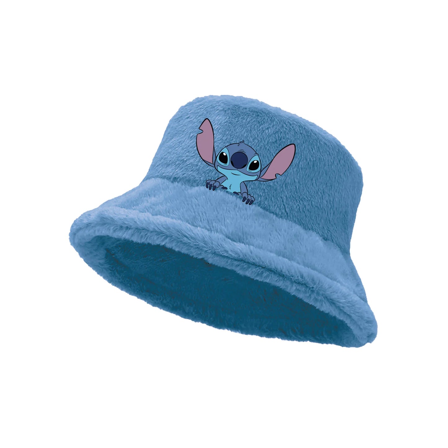 Voeg een speelse flair toe aan je outfit met de Stitch Fluffy Bucket Hoed, gemaakt van heerlijk zacht pluche. Met Stitch’s iconische gezicht en grote oren is deze schattige hoed perfect voor elke Lilo & Stitch-fan. Dankzij de comfortabele pasvorm is hij ideaal voor iedere gelegenheid, van een dagje uit tot een casual wandeling, en biedt hij stijl en bescherming tegen de zon.