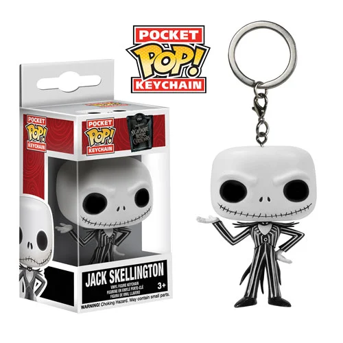 Pocket PoP Jack Skellington Sleutelhanger