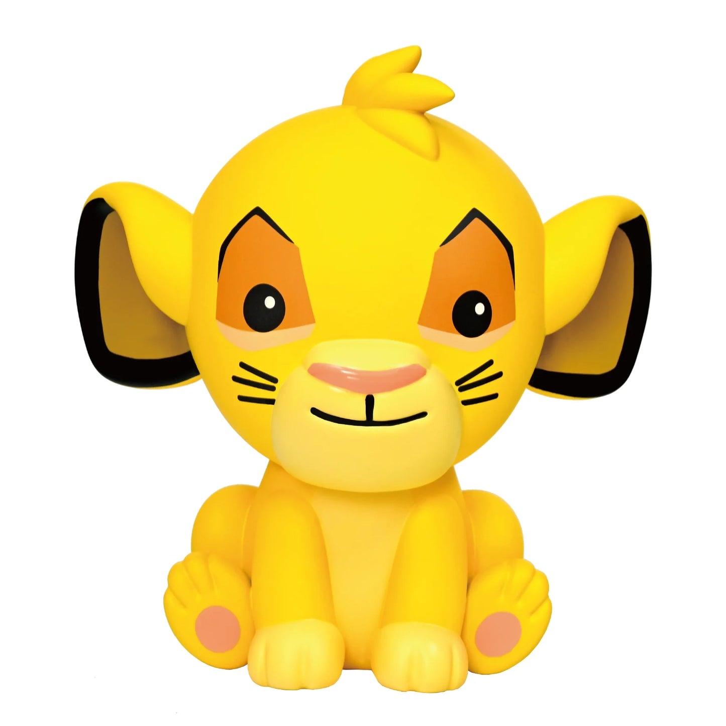 Officieel gelicentieerde Lion King ‘Simba’ spaarpot van duurzaam PVC, met gedetailleerd ontwerp van een schattige en nieuwsgierige Simba, ideaal voor Disney-fans van alle leeftijden.