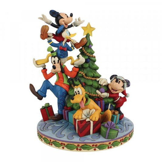 Disney Traditions Mickey and Friends ‘Merry Tree Trimming’