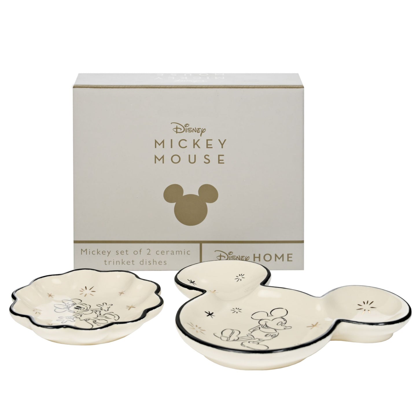 Disney Home Mickey en Minnie Schaaltjes ‘Trinket Dishes’
