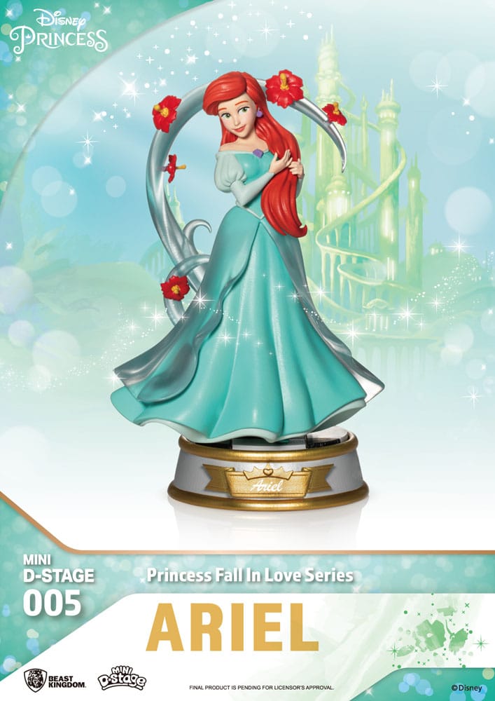 Disney Princess Fall In Love Serie „Mini Diorama“ Beast Kingdom (Vorbestellung)