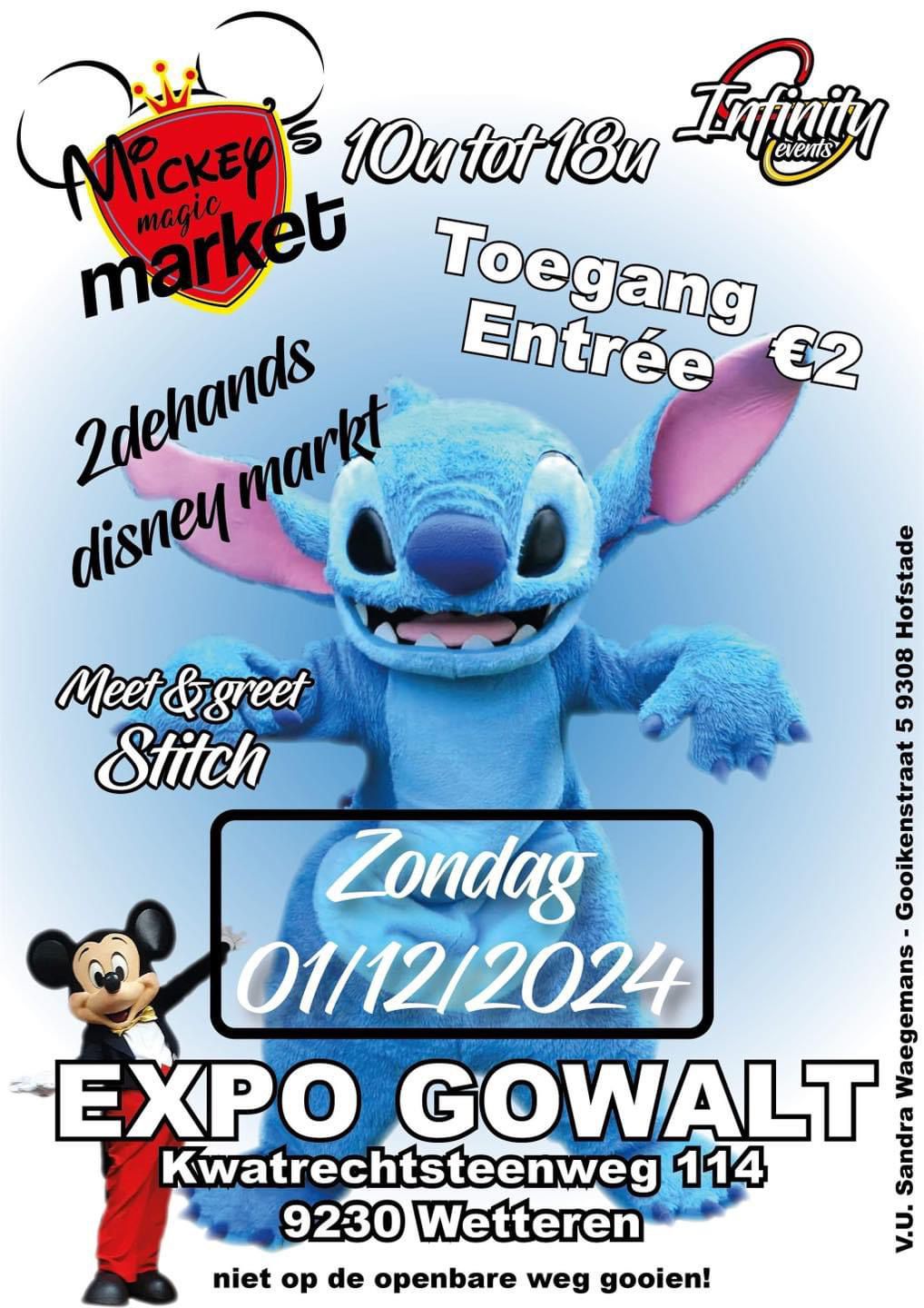 Mickey`s Magic Market Expo Gowalt Wetteren