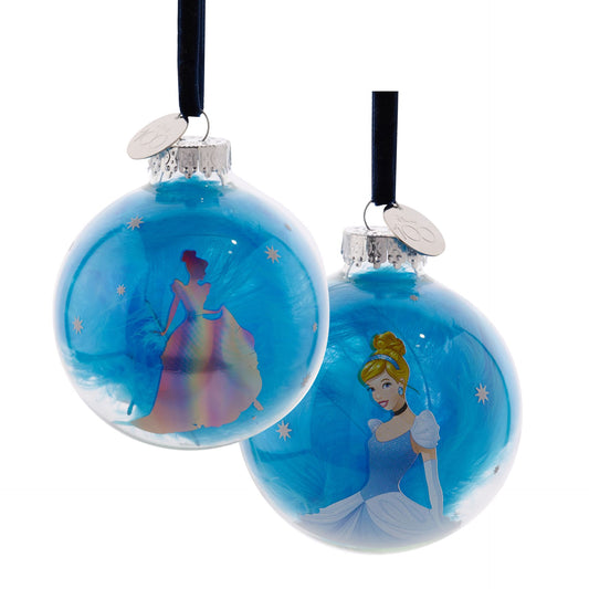 Disney 100 Cinderella Glass Christmas Bauble