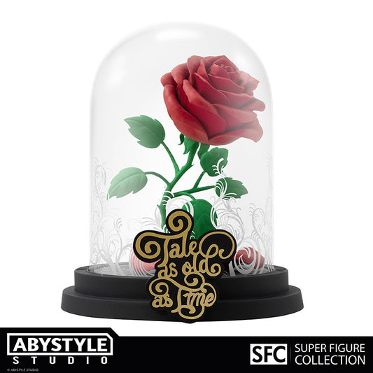 Verzauberte Rose aus „Die Schöne und das Biest“ mit LED-Licht