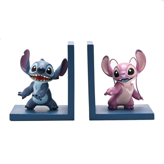 "Disney Lilo & Stitch Boekensteunen - Unieke decoratie met Stitch en Angel"