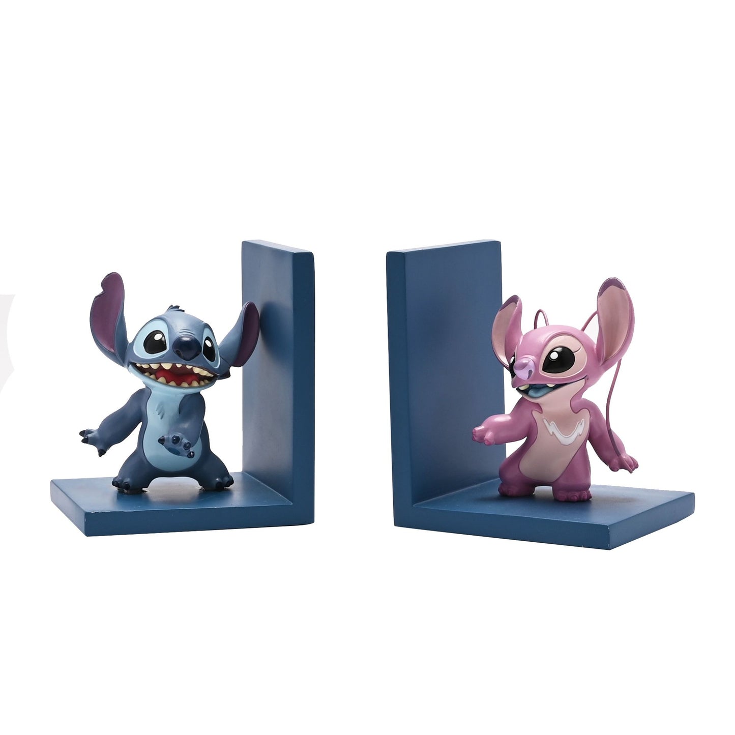  "Disney Stitch & Angel Boekensteunen - Houd je boeken in stijl bij elkaar"