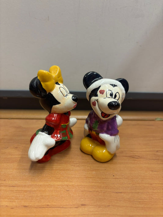 Mickey en Minnie Kerst Peper en Zout Stel